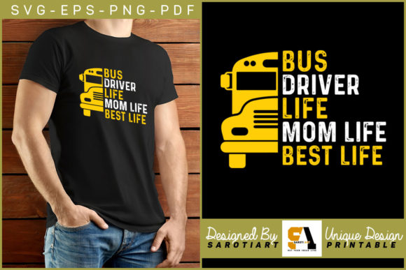 Bus Driver Life Mom Life Best Life SVG Graphics and Crafts Review