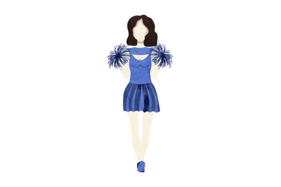 Cheerleader Mom - Watercolor Embroidery Review