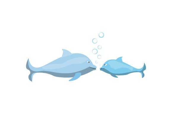 Grumpy Little Dolphin Being Angry at Mom: A Designer’s Take on Animals and Crafts