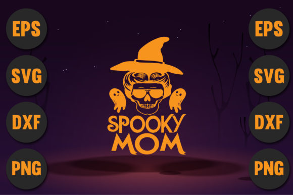 Halloween SVG Designs, Spooky Mom Graphics and Crafts Review