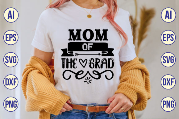 Mom of the Grad Svg Graphics Review
