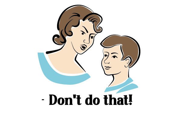 Retro Mom Retro Kid - 1950s, Cartoon Crafts